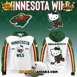 Minnesota Wild x 2025 Hello Kitty Night Special Hoodie