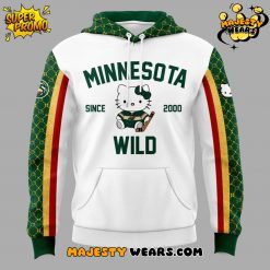 Minnesota Wild x 2025 Hello Kitty Night Special Hoodie
