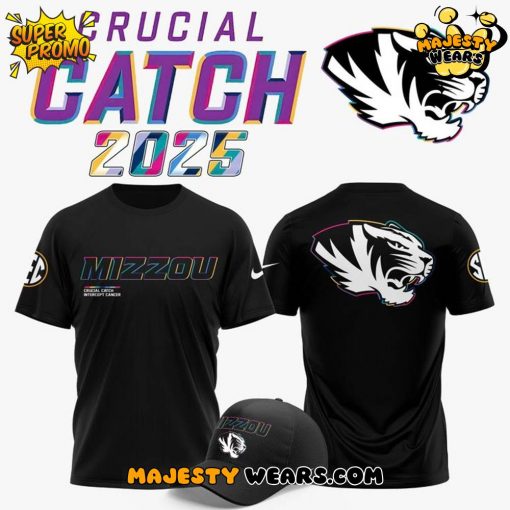 Missouri Tigers Crucial Catch 2025 Special T-Shirt