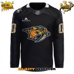 Nashville Predators 2025 Hispanic Music Heritage Custom Hockey Jersey