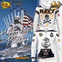 Navy Midshipmen 250th Birthday Celebration Night 2025 Special Hoodie