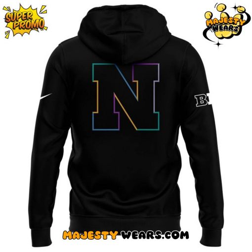 Nebraska Cornhuskers x Crucial Catch Intercept Cancer 2025 Special Hoodie