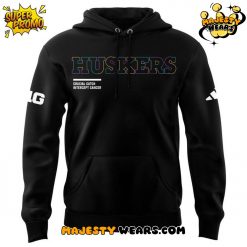 Nebraska Cornhuskers x Crucial Catch Intercept Cancer 2025 Special Hoodie