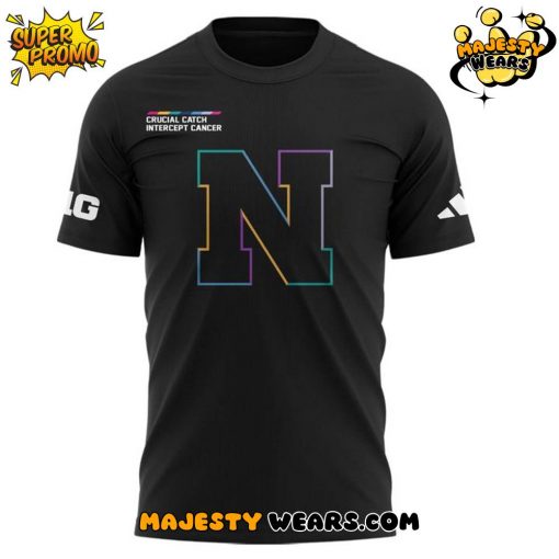 Nebraska Cornhuskers x Crucial Catch Intercept Cancer 2025 Special Tee