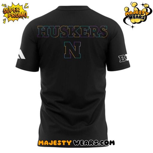 Nebraska Cornhuskers x Crucial Catch Intercept Cancer 2025 Special Tee