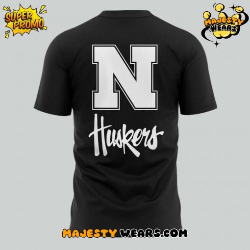 Nebraska Cornhuskers x JESUS WON Special Black Tee