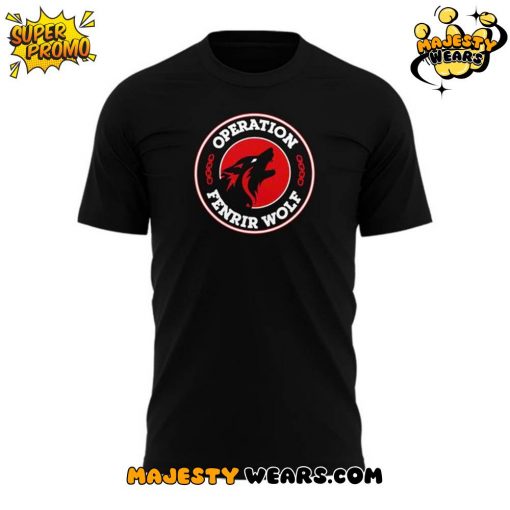 Nebraska Huskers Operation Fenrir Wolf T-Shirt