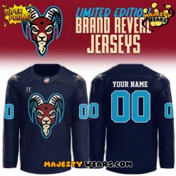 New Mexico Goatheads Brand Reveal Limited Edition Custom Hockey Jersey