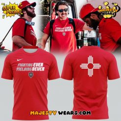 New Mexico Lobos “Fighting Ever Yielding Never” Red T-Shirt