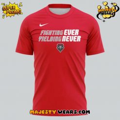 New Mexico Lobos “Fighting Ever Yielding Never” Red T-Shirt