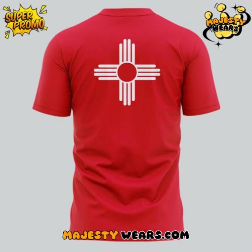 New Mexico Lobos “Fighting Ever Yielding Never” Red T-Shirt