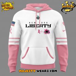 New York Liberty Breast Cancer Awareness Month 2025 Special Hoodie