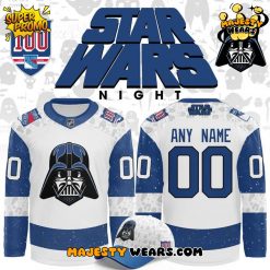 New York Rangers 100 Years Anniversary x  Star Wars Night Hockey Jersey
