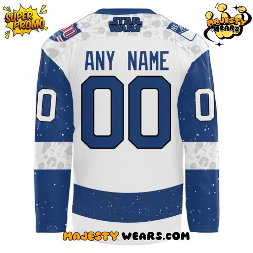New York Rangers 100 Years Anniversary x  Star Wars Night Hockey Jersey