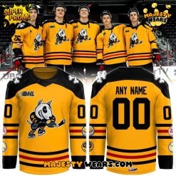 Niagara IceDogs “80 Years of Bones” Custom Hockey Jersey