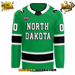 North Dakota Fighting Hawks Special New 2025 Hockey Jersey – Green