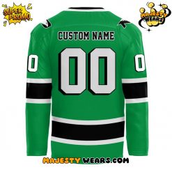 North Dakota Fighting Hawks Special New 2025 Hockey Jersey Green