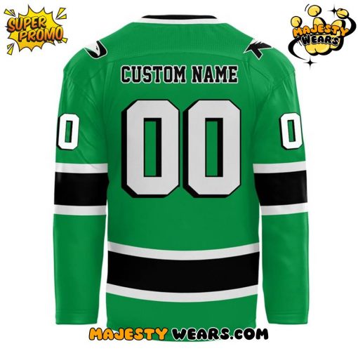 North Dakota Fighting Hawks Special New 2025 Hockey Jersey – Green