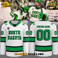 North Dakota Fighting Hawks Special New 2025 Hockey Jersey – White