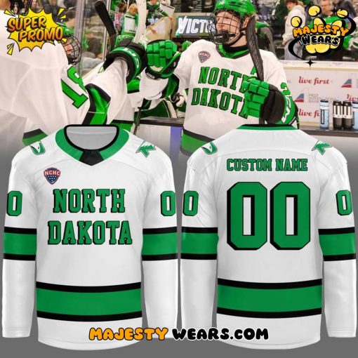 North Dakota Fighting Hawks Special New 2025 Hockey Jersey – White