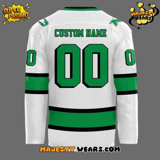 North Dakota Fighting Hawks Special New 2025 Hockey Jersey – White