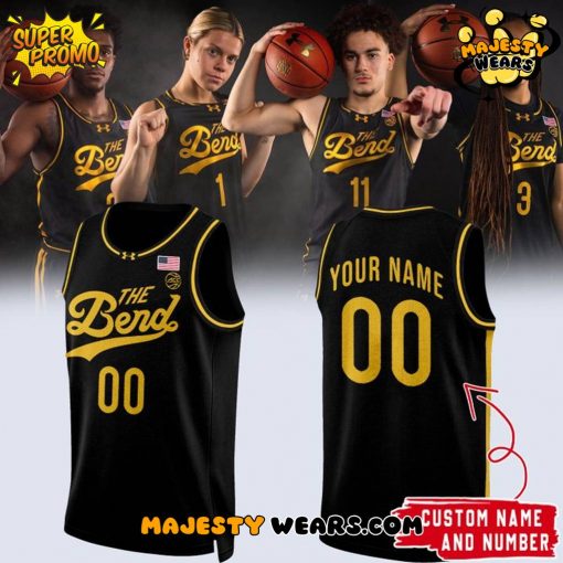 Notre Dame Fighting Irish “The Bend” Custom Basketball Jersey