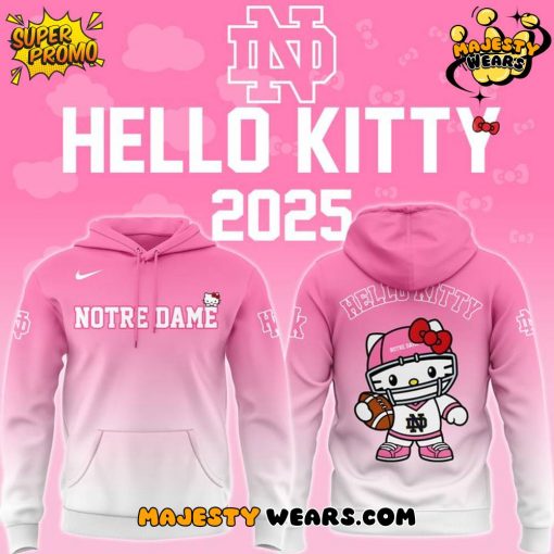 Notre Dame Fighting Irish x Hello Kitty Special Hoodie