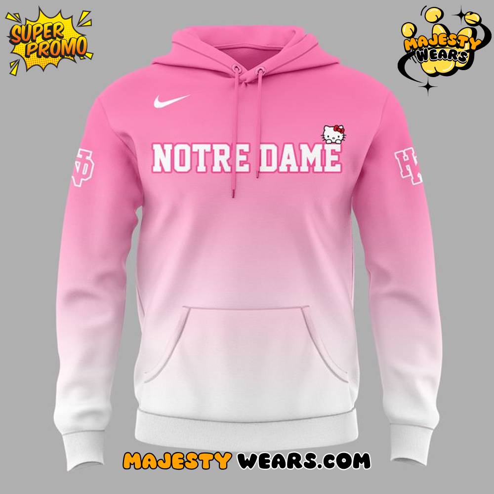 Notre Dame Fighting Irish x Hello Kitty Special Hoodie Notre Dame Fighting Irish x Hello Kitty Special Hoodie