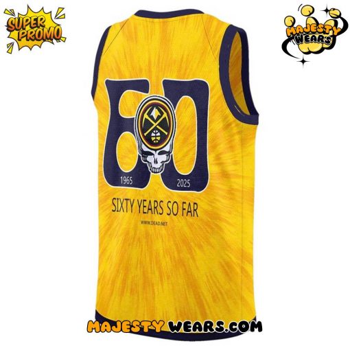 Nuggets x 2025 Grateful Dead Night Basketball Jersey – Special Edition