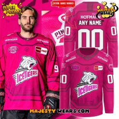 Nürnberg Ice Tigers Pinktober – Nämberch against Cancer 2025 Hockey Jersey