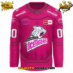 Nürnberg Ice Tigers Pinktober – Nämberch against Cancer 2025 Hockey Jersey
