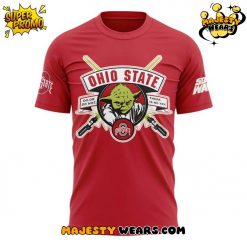 Ohio State Buckeyes x Star Wars Jedi Master Special Red TShirt