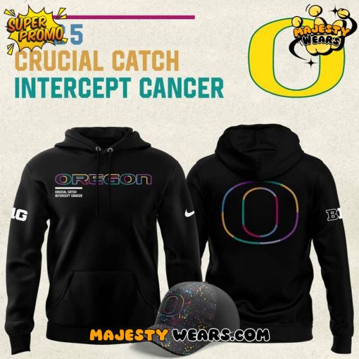 Oregon Ducks Crucial Catch 2025 Special Hoodie