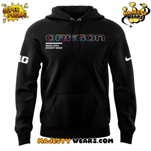 Oregon Ducks Crucial Catch 2025 Special Hoodie