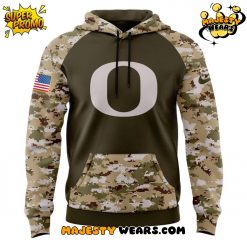 Oregon Ducks Salute To Service Camo Hoodie