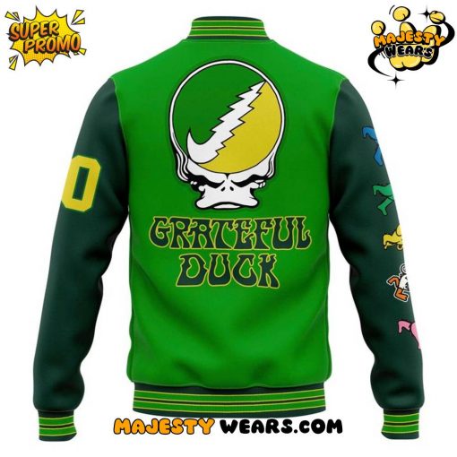 Oregon Ducks “Tie-Dye Out” Grateful Ducks Special Baseball Jacket