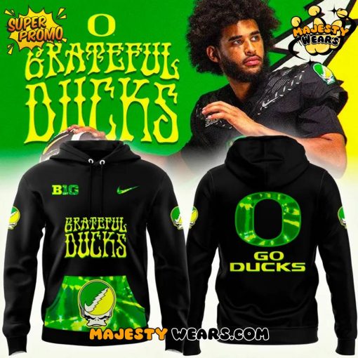 Oregon Ducks “Tie-Dye Out” Grateful Ducks Special Hoodie