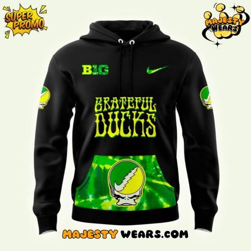 Oregon Ducks “Tie-Dye Out” Grateful Ducks Special Hoodie
