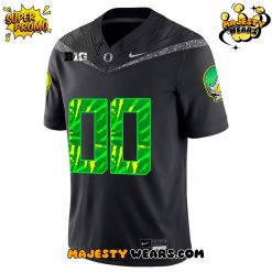 Oregon Ducks x Grateful Dead 60th Anniversary Custom Football Jersey
