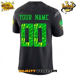 Oregon Ducks x Grateful Dead 60th Anniversary Custom Football Jersey