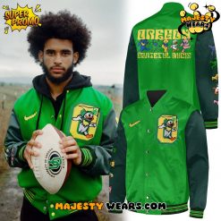 Oregon Ducks x Grateful Ducks Special Bomber Jacket Oregon Ducks x Grateful Ducks Special Bomber Jacket