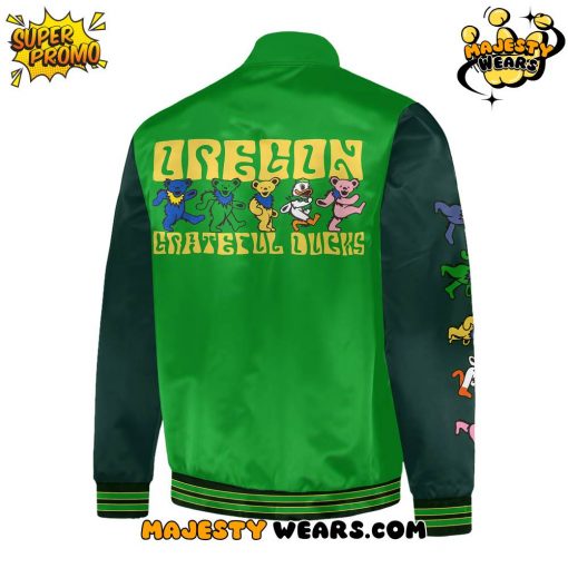 Oregon Ducks x Grateful Ducks Special Bomber Jacket