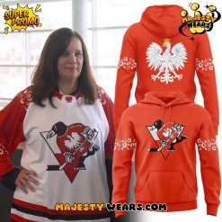 Pittsburgh Penguins Celebrate Polish Heritage Night Special Hoodie