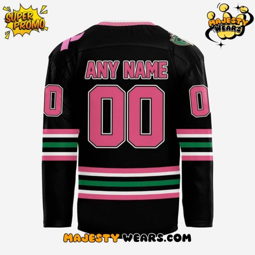 Prince Albert Raiders x 2025 Cancer Awareness Night Custom Hockey Jersey