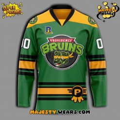 Providence Bruins Turtle Powered RI Comic Con Custom Hockey Jersey