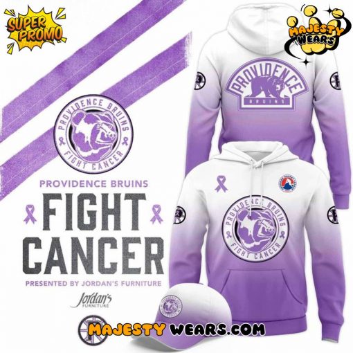 Providence Bruins x 2025 Hockey Fight Cancer Special Hoodie