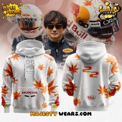 RedBull Yuki Tsunoda Premium F1 Helmet Special Hoodie