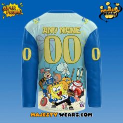 Roanoke Rail Yard Dawgs x SpongeBob Squarepants New 2025 Hockey Jersey