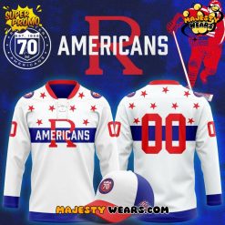 Rochester Americans 70 Years Anniversary Special Hockey Jersey