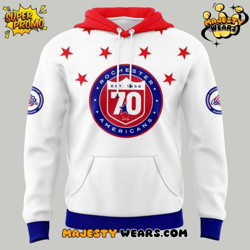 Rochester Americans 70 Years Anniversary Special Hoodie